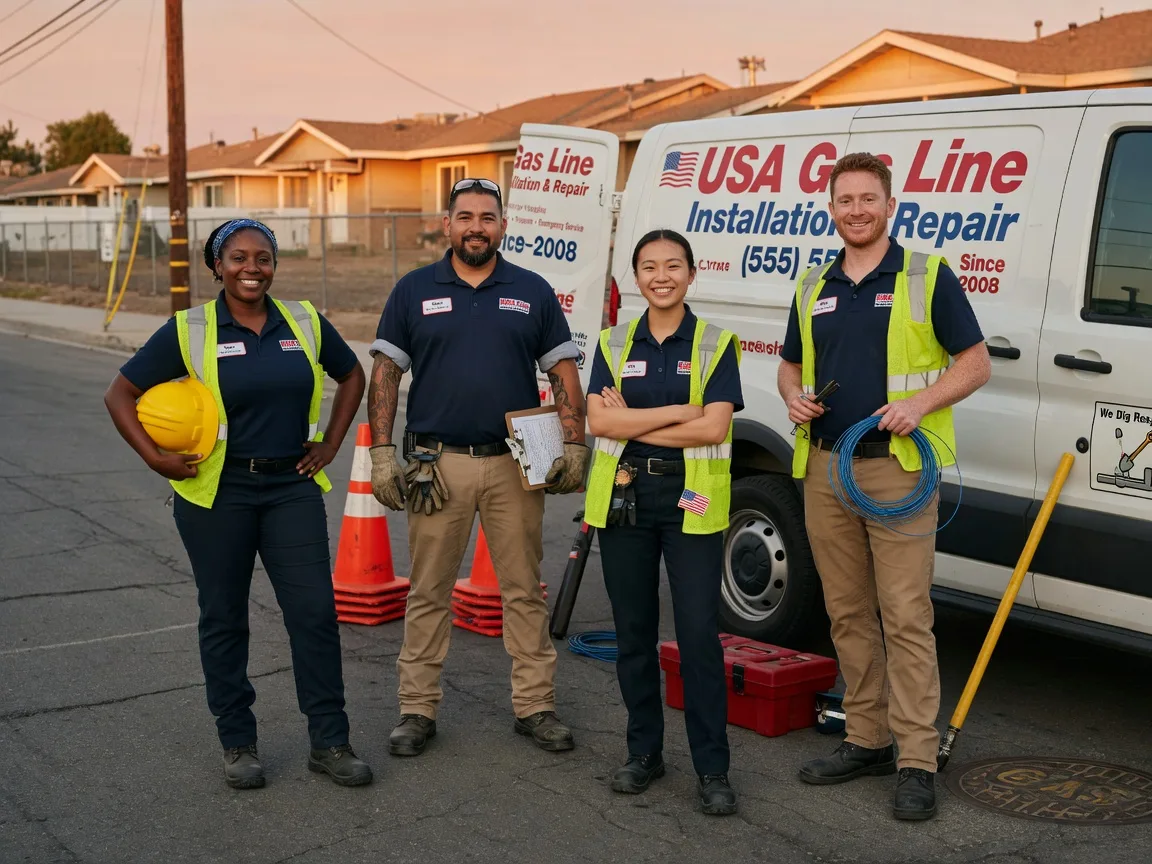 Gas Line Installation company in Redding, IA